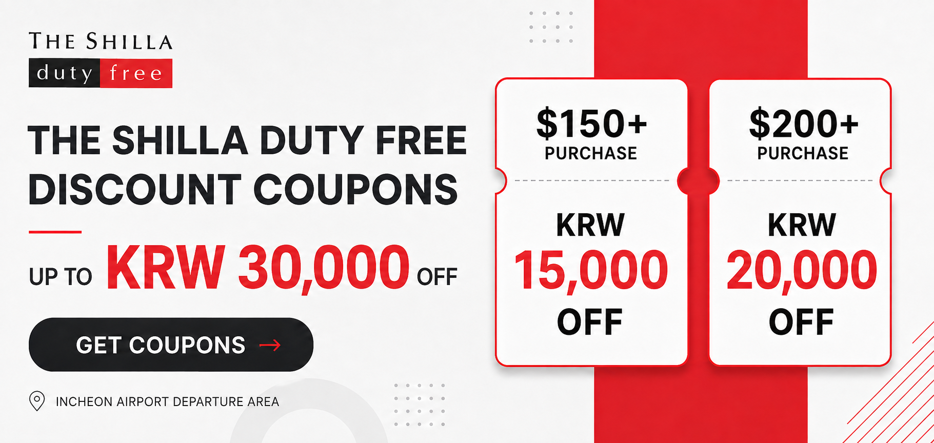 The Shilla Duty Free Discount Coupons